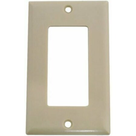 EATON WIRING DEVICES 1G Decor Wall Plate Wht 2151W-BOX